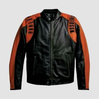Harley Davidson Men Classic Leather Jacket|Rider Zilla