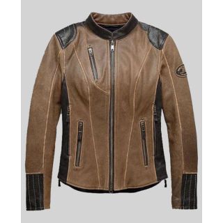 Women's HD Triple Vent System Gallun Leather Jacket|Rider Zilla