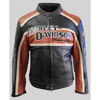 Men's Motorcycle Triple Vent Classic HD Leather Jacket|Rider Zilla