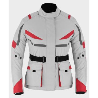 Women Biker Cordura Motorcycle Jacket
