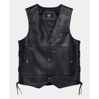 Harley Davidson Mens Leather Vest| Rider Zilla|